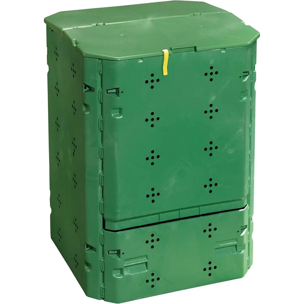 Compost Bin - ถังหมักปุ๋ยชีวภาพสีเขียวขนาด 600 ลิตร พร้อมฝาปิด