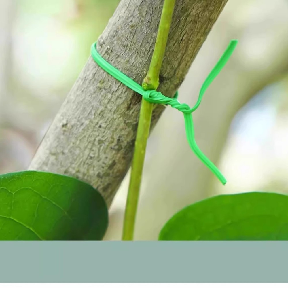 Garden Wire Twist Tie - ลวดมัดต้นไม้เคลือบพีวีซีแบบยืดหยุ่น สายรัดต้นไม้สำหรับพืชเลื้อย ทนทาน ใช้สำหรับจัดแต่งดอกไม้และพืชสวนในบ้าน