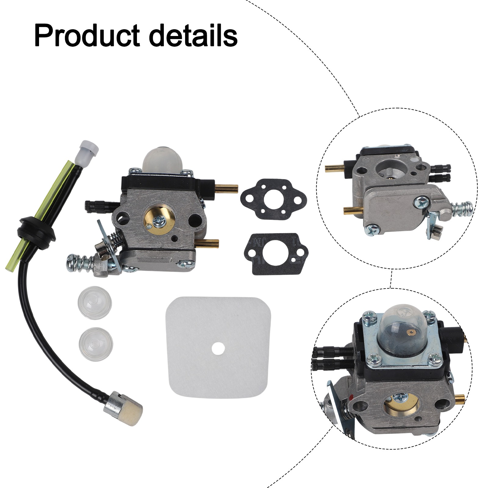 Gardening Tools Screwfix - สกรูคาร์บูเรเตอร์แบบปรับได้ ชิ้นส่วนเครื่องไถพรวนดิน ชุดเปลี่ยนทดแทนที่ครอบคลุม ติดตั้งง่าย แก้ไขได้อย่างรวดเร็ว