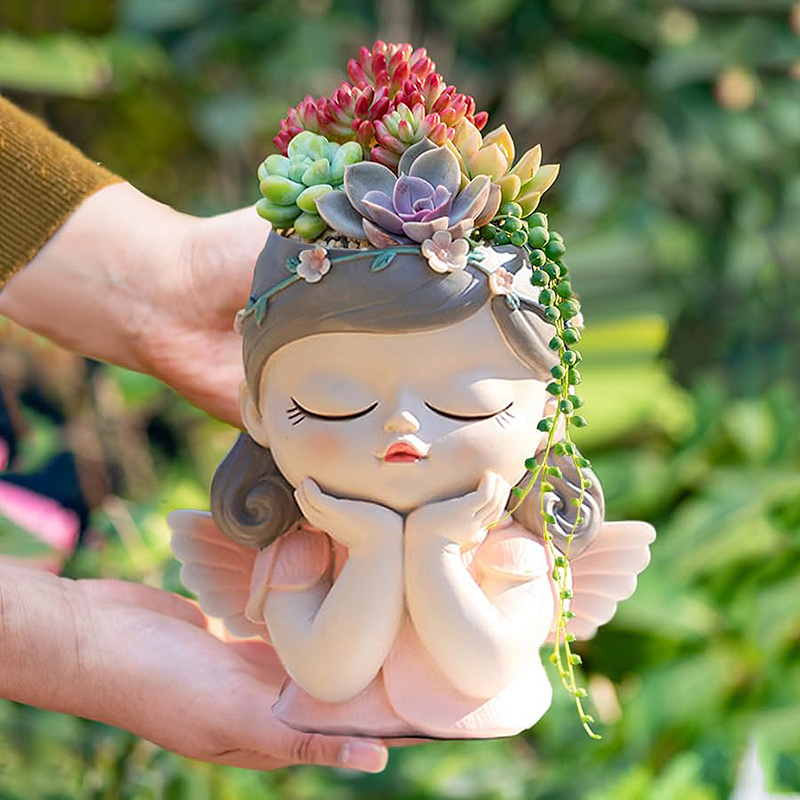 7 นิ้วน่ารัก Angel Girl Face P - Gardening Tools Cute บทวิจารณ์และราคา