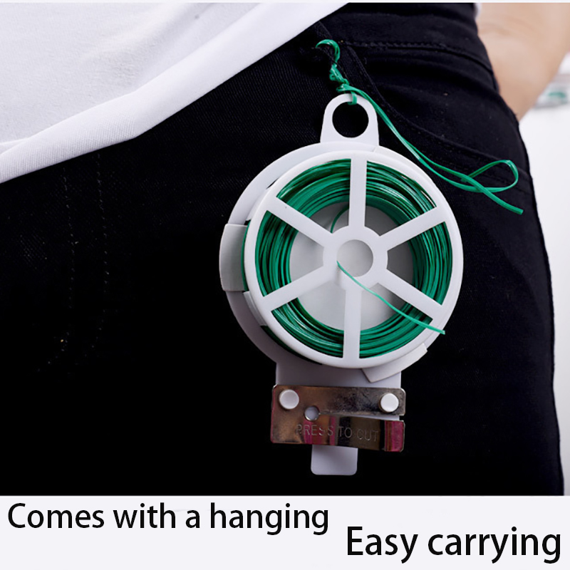 สายรัดต้นไม้เอนกประสงค์แบบตัดไ - Garden Wire Twist Tie บทวิจารณ์และราคา