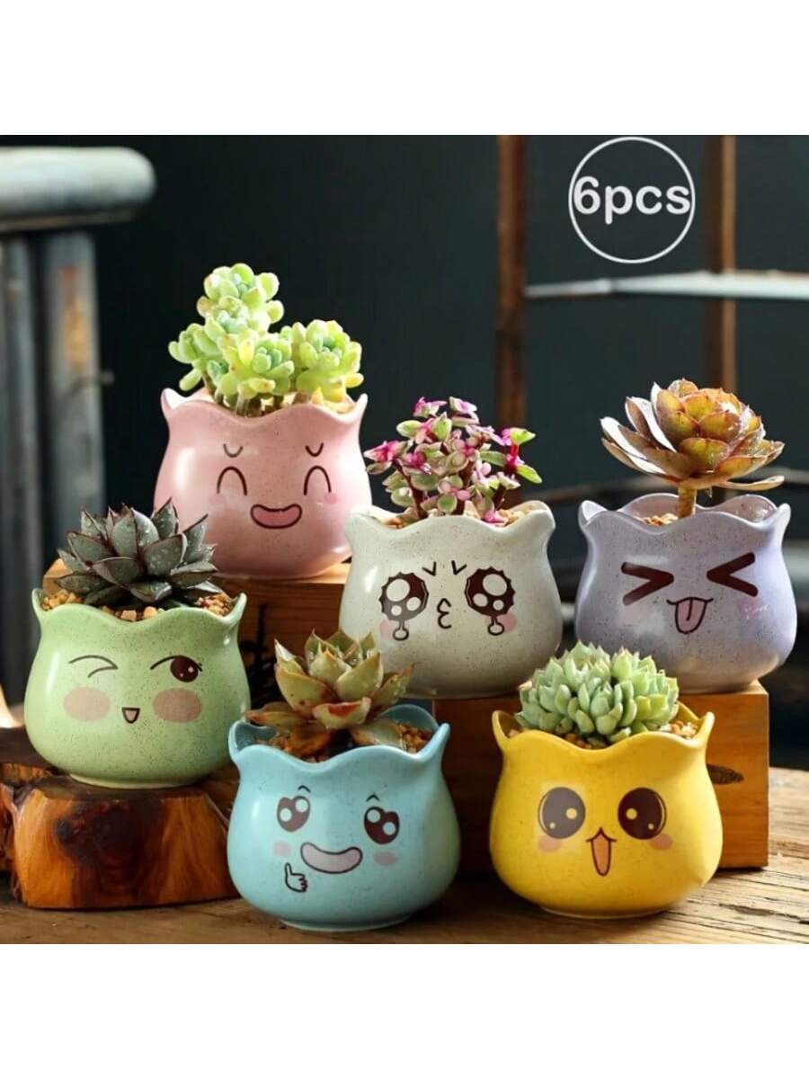 กระถางดอกไม้เซรามิกลายการ์ตูนน - Gardening Tools Cute บทวิจารณ์และราคา