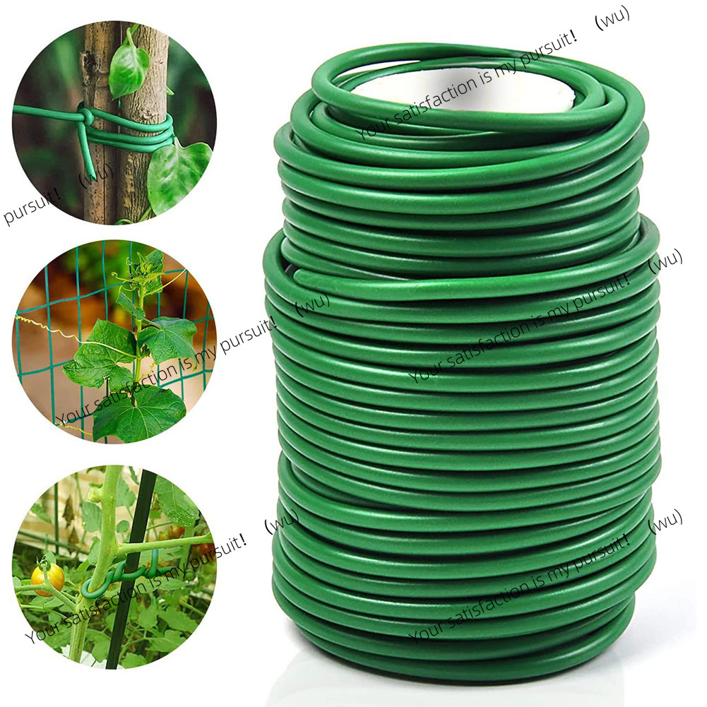 เชือกมัดต้นไม้สีเขียว 8 ม./10  - Garden Wire Twist Tie บทวิจารณ์และราคา