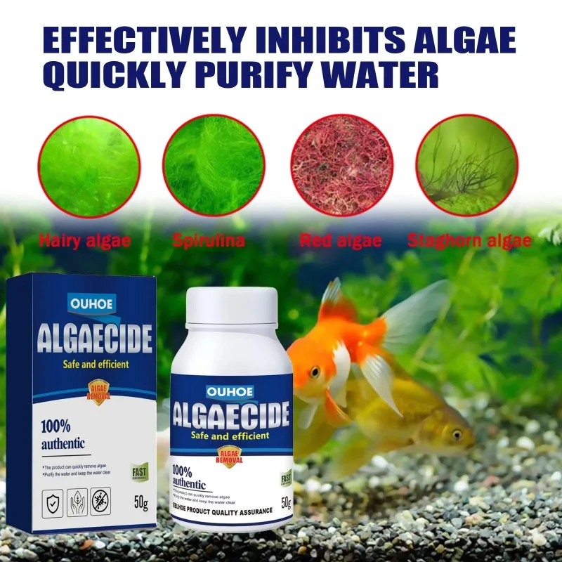 สารกำจัดสาหร่ายประสิทธิภาพสูง  - Aquaponics Fish Tank บทวิจารณ์และราคา