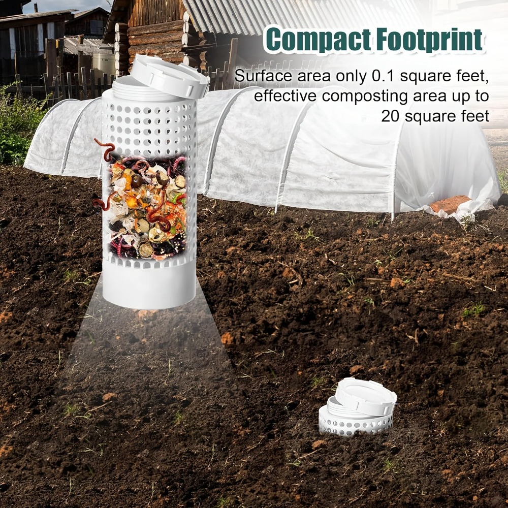 ถังหมักปุ๋ยหนอนสำหรับกระถางดอก - Compost Bin บทวิจารณ์และราคา