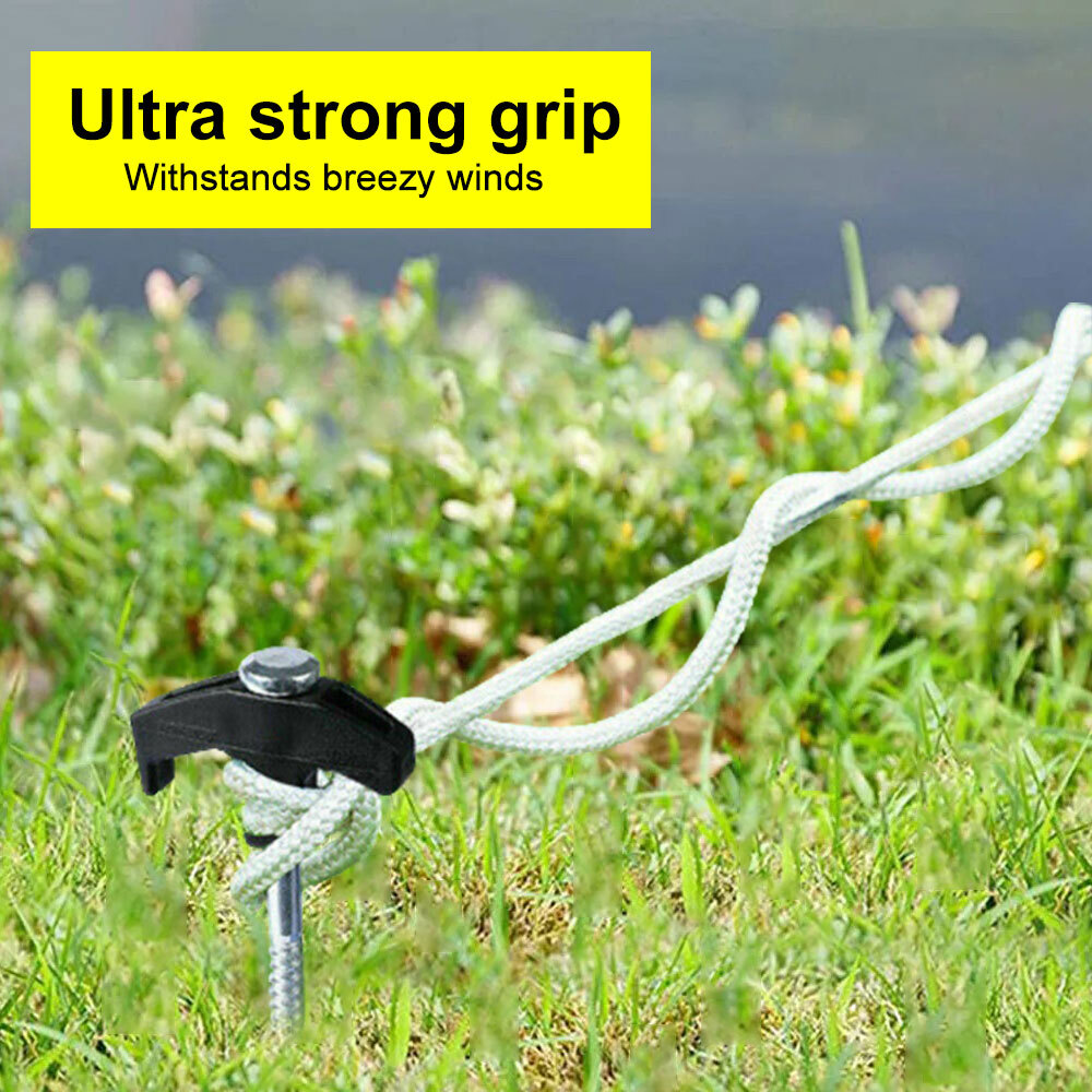 20 ชิ้น สมอบกเหล็กสำหรับเต็นท์ - Gardening Tools Screwfix บทวิจารณ์และราคา