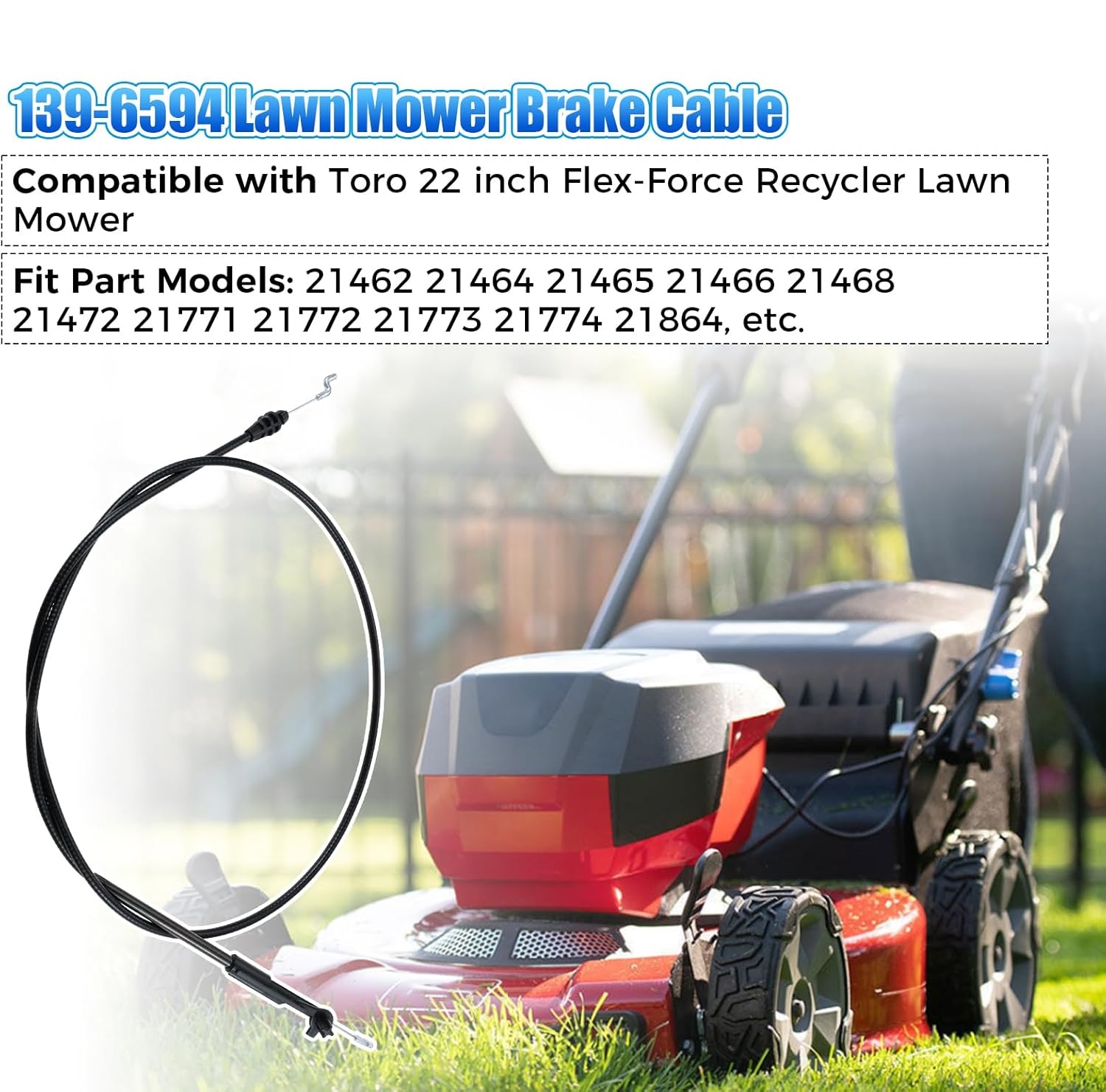 สายเบรก 139-6594 PP B&S สำหรับ - Gardening Tools B&Q บทวิจารณ์และราคา