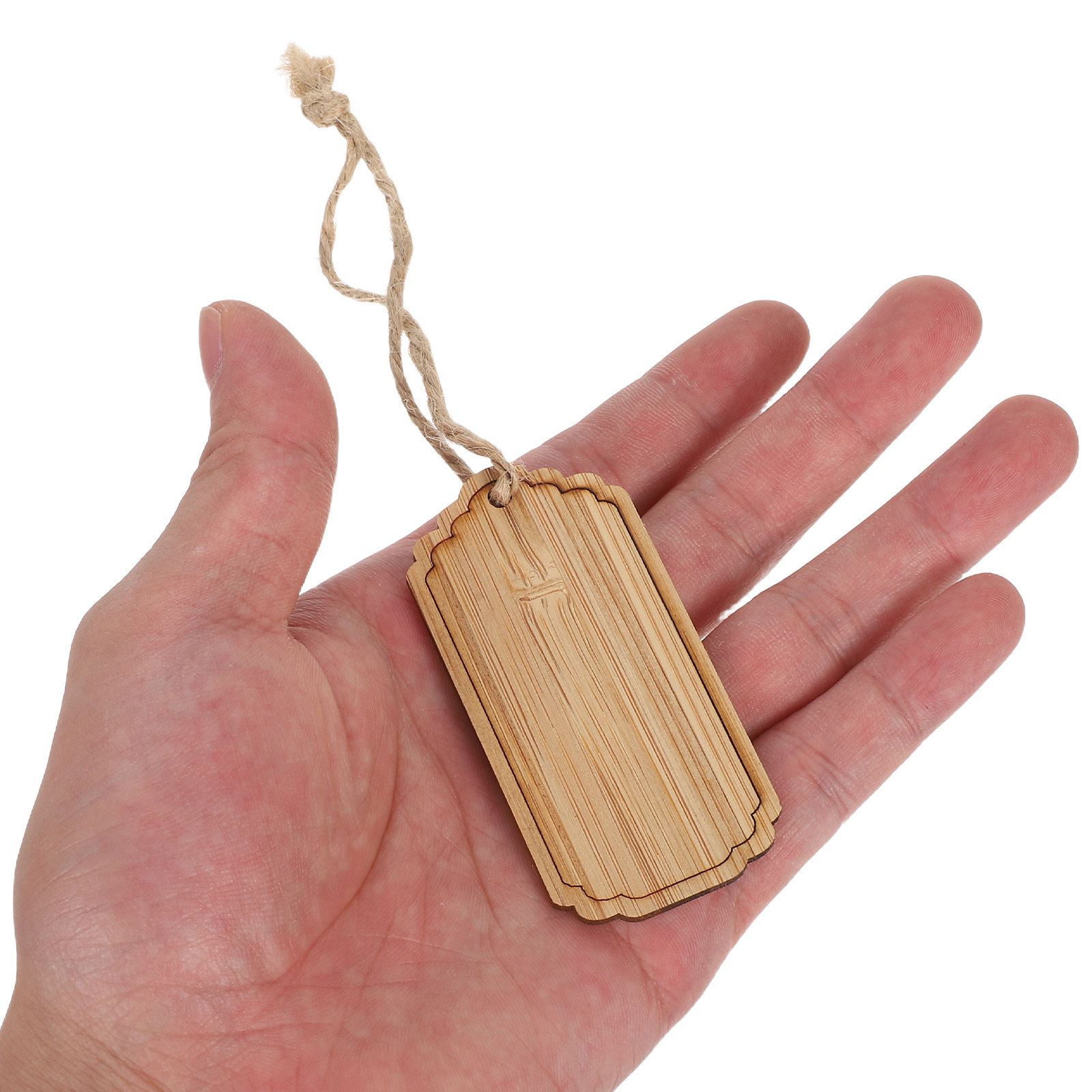 ป้ายชื่อต้นไม้ไม้ไผ่แบบแขวน 20 - Garden Label Marker บทวิจารณ์และราคา