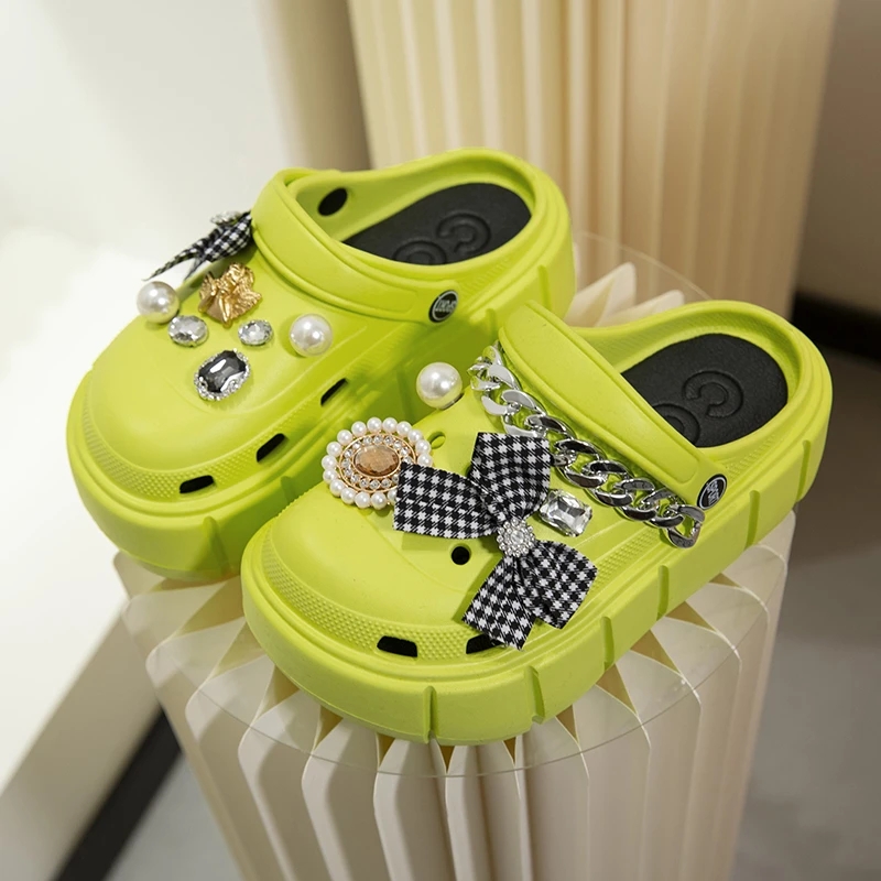 6 ซม.DIY แพลตฟอร์มรองเท้าแตะฤด - Gardening Tools Women บทวิจารณ์และราคา