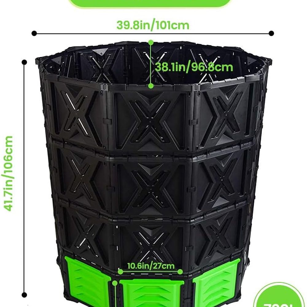 ถังหมักปุ๋ยขนาดใหญ่ XXL สำหรับ - Compost Bin บทวิจารณ์และราคา