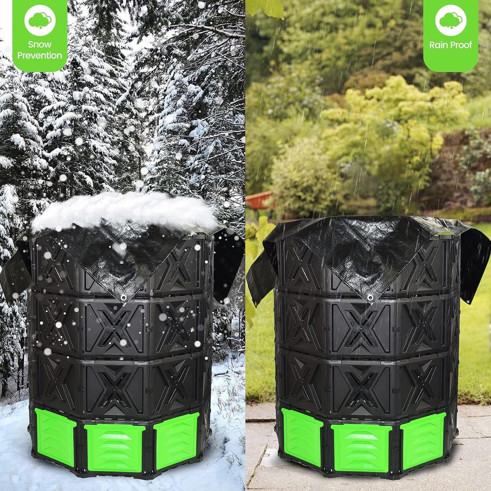 ถังหมักปุ๋ยขนาดใหญ่ XXL สำหรับ - Compost Bin บทวิจารณ์และราคา