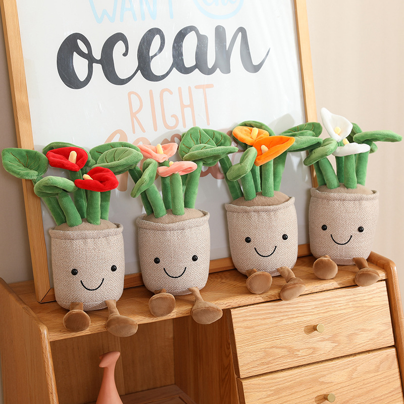 ตุ๊กตาดอกไม้ในกระถางน่ารัก ตุ๊ - Gardening Tools Cute บทวิจารณ์และราคา