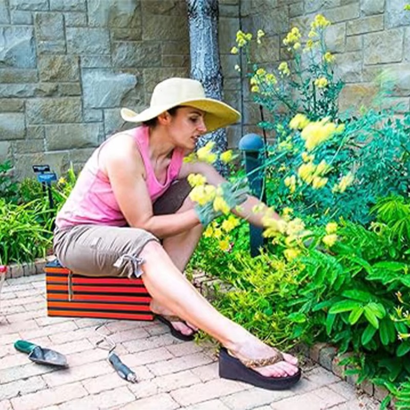 แผ่นรองเข่าแบบพับได้สำหรับงานก - Garden Kneeling Pad บทวิจารณ์และราคา