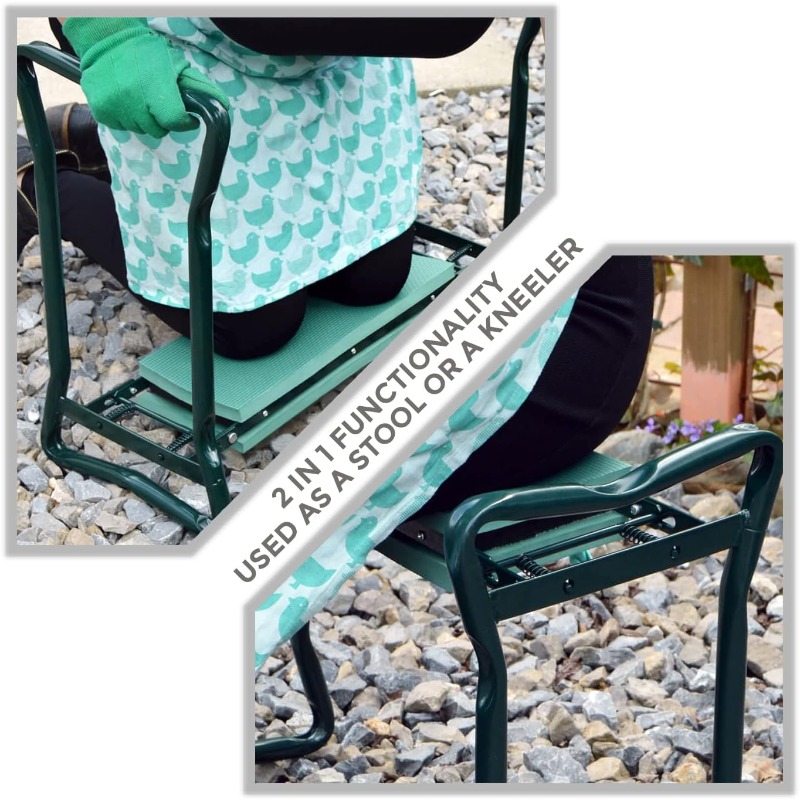เก้าอี้พับสำหรับทำสวนพร้อมเบาะ - Garden Kneeling Pad บทวิจารณ์และราคา