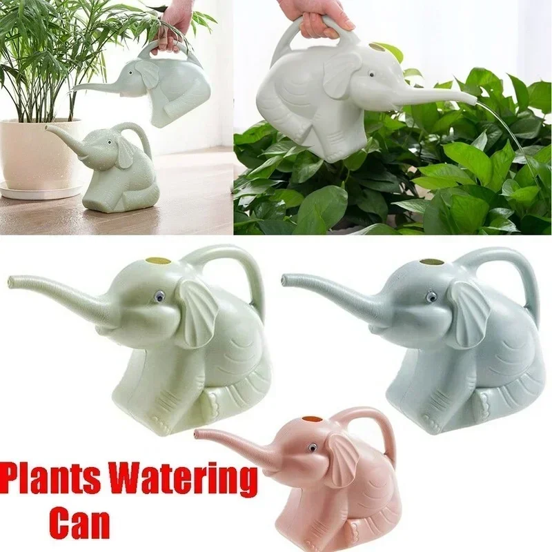 น่ารักพลาสติกรูปช้างรดน้ําหม้อ - Gardening Tools Cute บทวิจารณ์และราคา