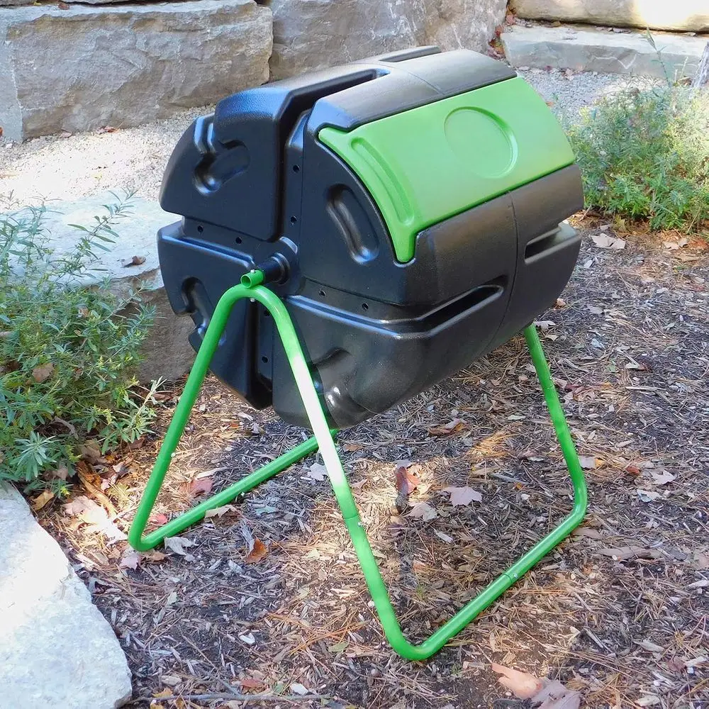 ถังหมักปุ๋ยแบบหมุนกลางแจ้งแบบช - Compost Bin บทวิจารณ์และราคา