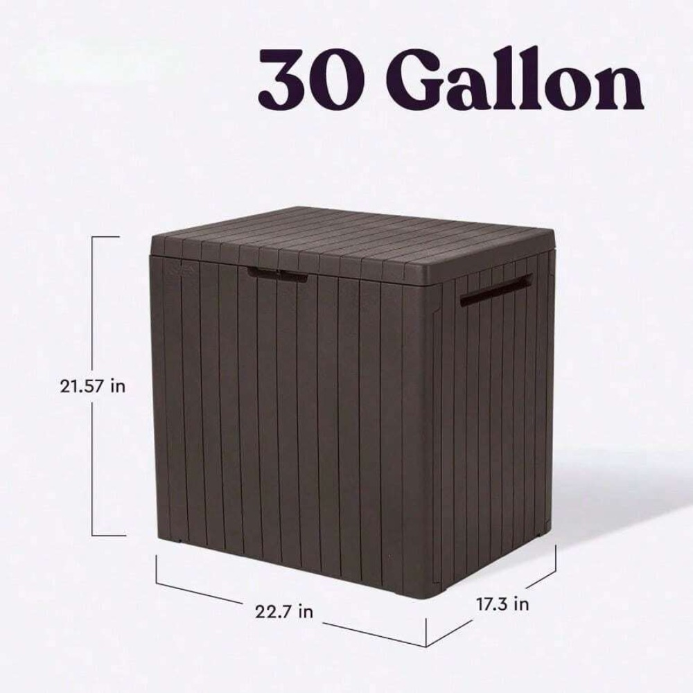 กล่องเก็บของกลางแจ้งขนาด 30 แก - Gardening Tools And Accessories บทวิจารณ์และราคา
