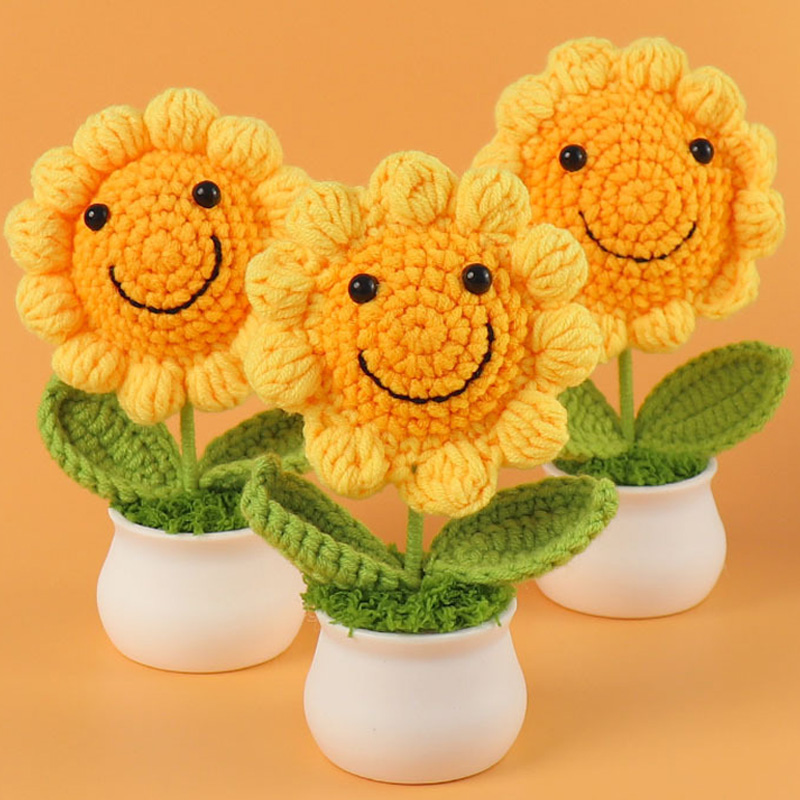 1PCS ประดิษฐ์ดอกไม้น่ารักโครเช - Gardening Tools Cute บทวิจารณ์และราคา