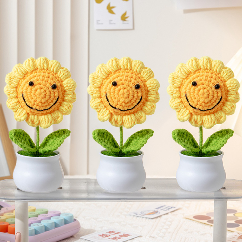 1PCS ประดิษฐ์ดอกไม้น่ารักโครเช - Gardening Tools Cute บทวิจารณ์และราคา