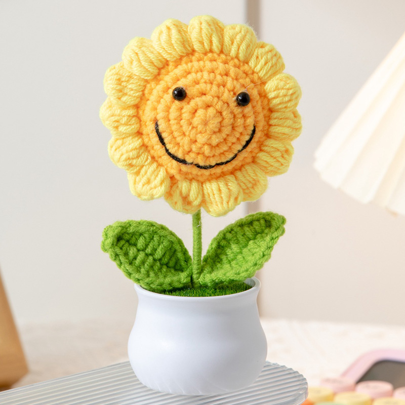 1PCS ประดิษฐ์ดอกไม้น่ารักโครเช - Gardening Tools Cute บทวิจารณ์และราคา