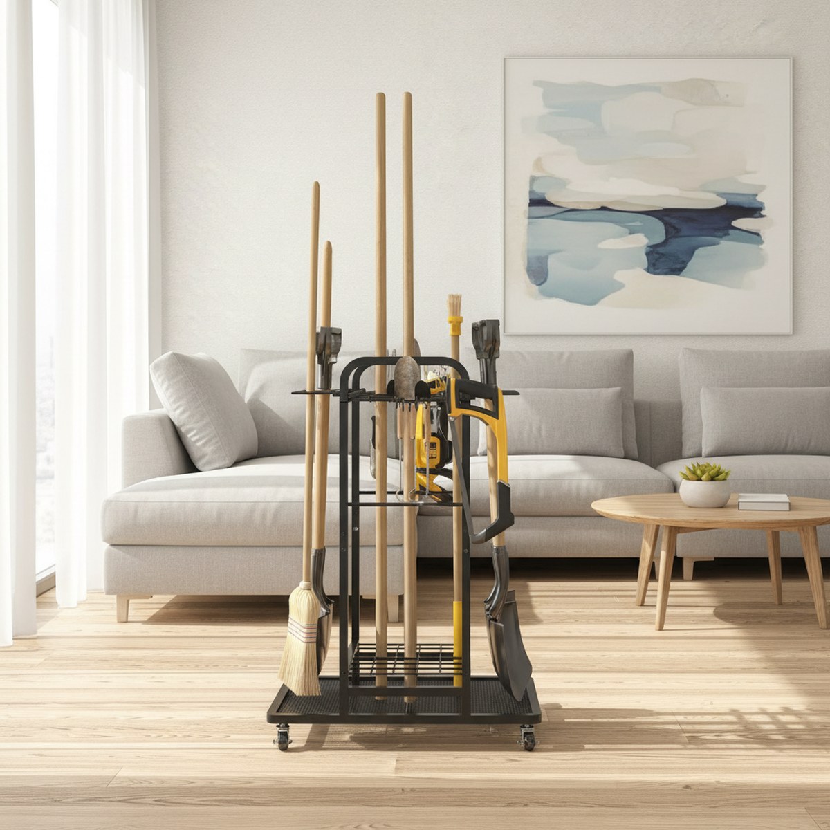 รถเข็นเครื่องมือทำสวนแบบแข็งแร - Gardening Tools Storage บทวิจารณ์และราคา