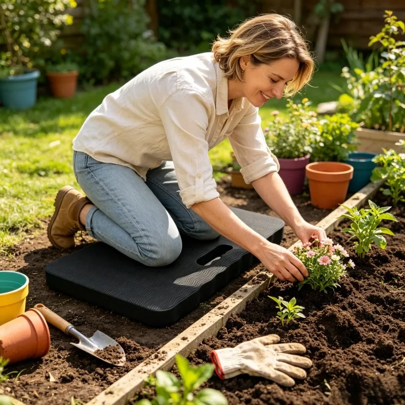 แผ่นรองเข่าหนา กันน้ำ สำหรับทำ - Garden Kneeling Pad บทวิจารณ์และราคา