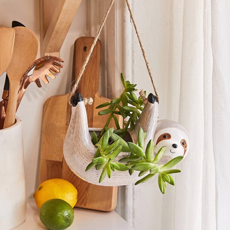 11 ซม.น่ารัก Sloths ตุ๊กตารูปร - Gardening Tools Cute บทวิจารณ์และราคา